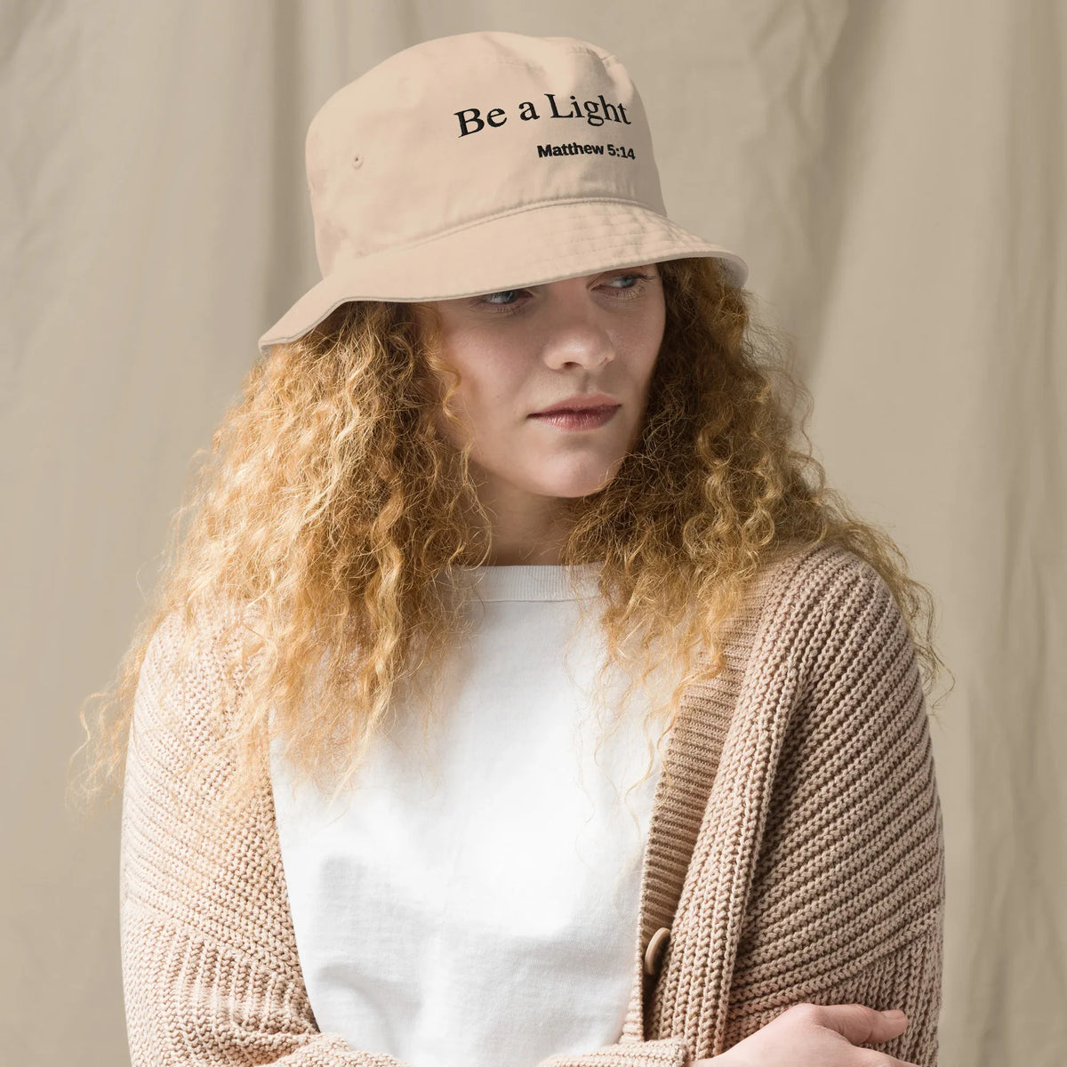 Be a Light bucket hat - God Cloth
