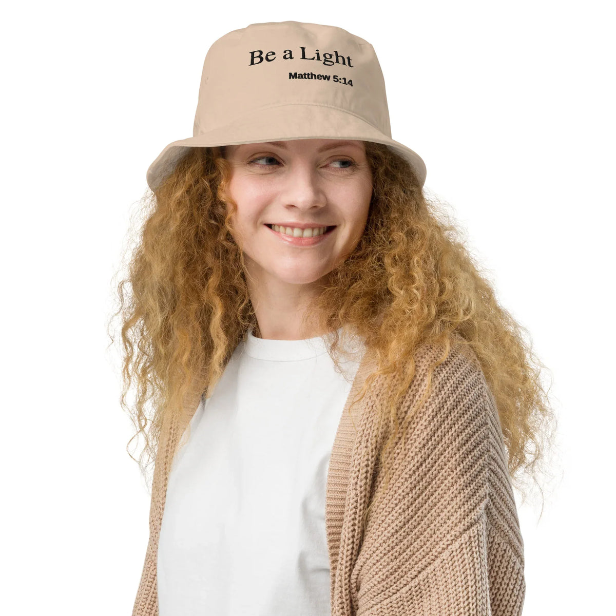 Be a Light bucket hat - God Cloth