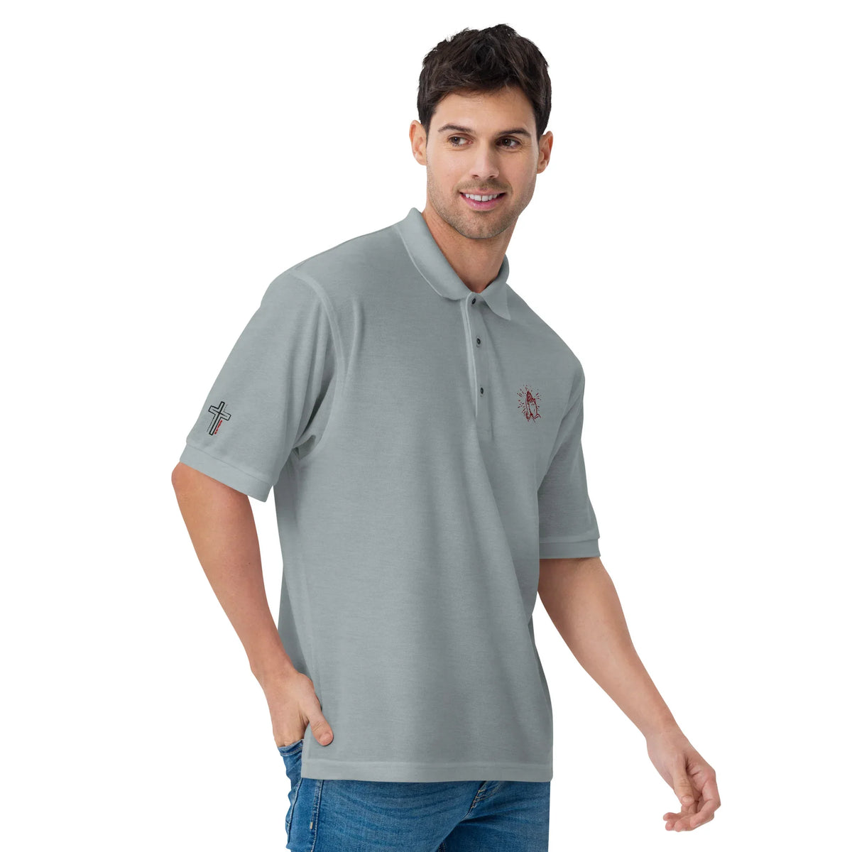 Men's Prayerful Polo - God Cloth