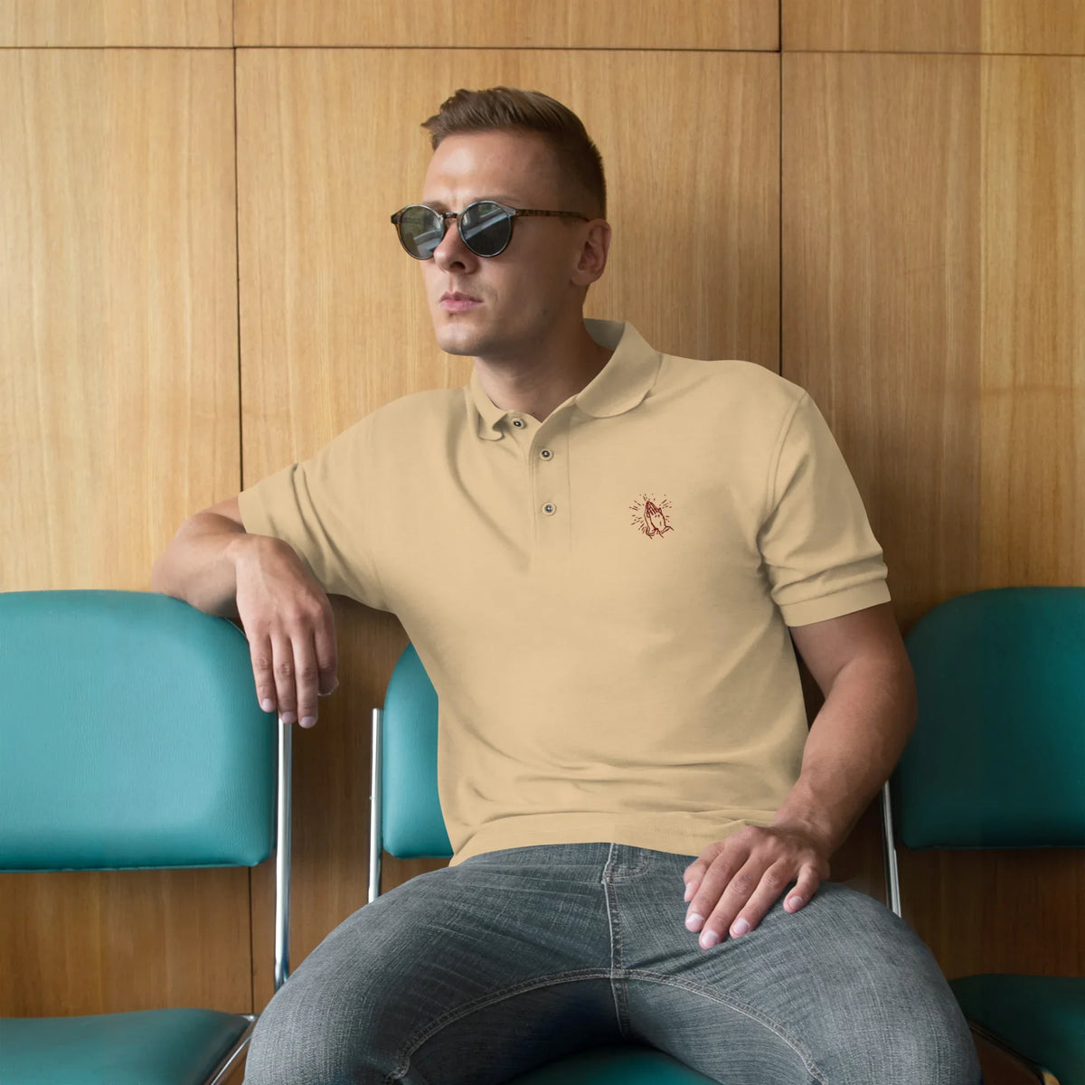 Men's Prayerful Polo - God Cloth