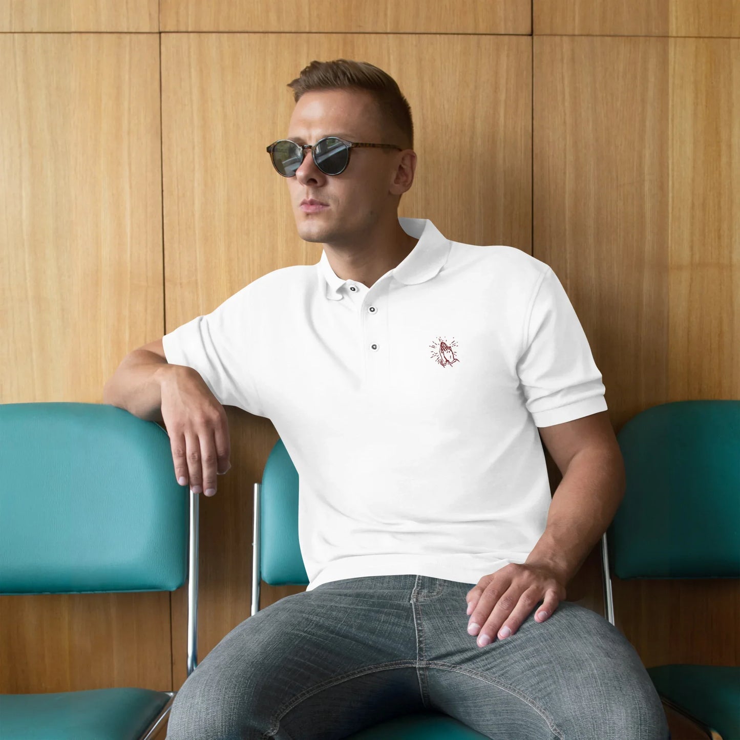 Men's Prayerful Polo - God Cloth