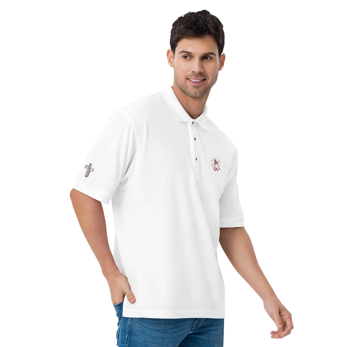 Men's Prayerful Polo - God Cloth