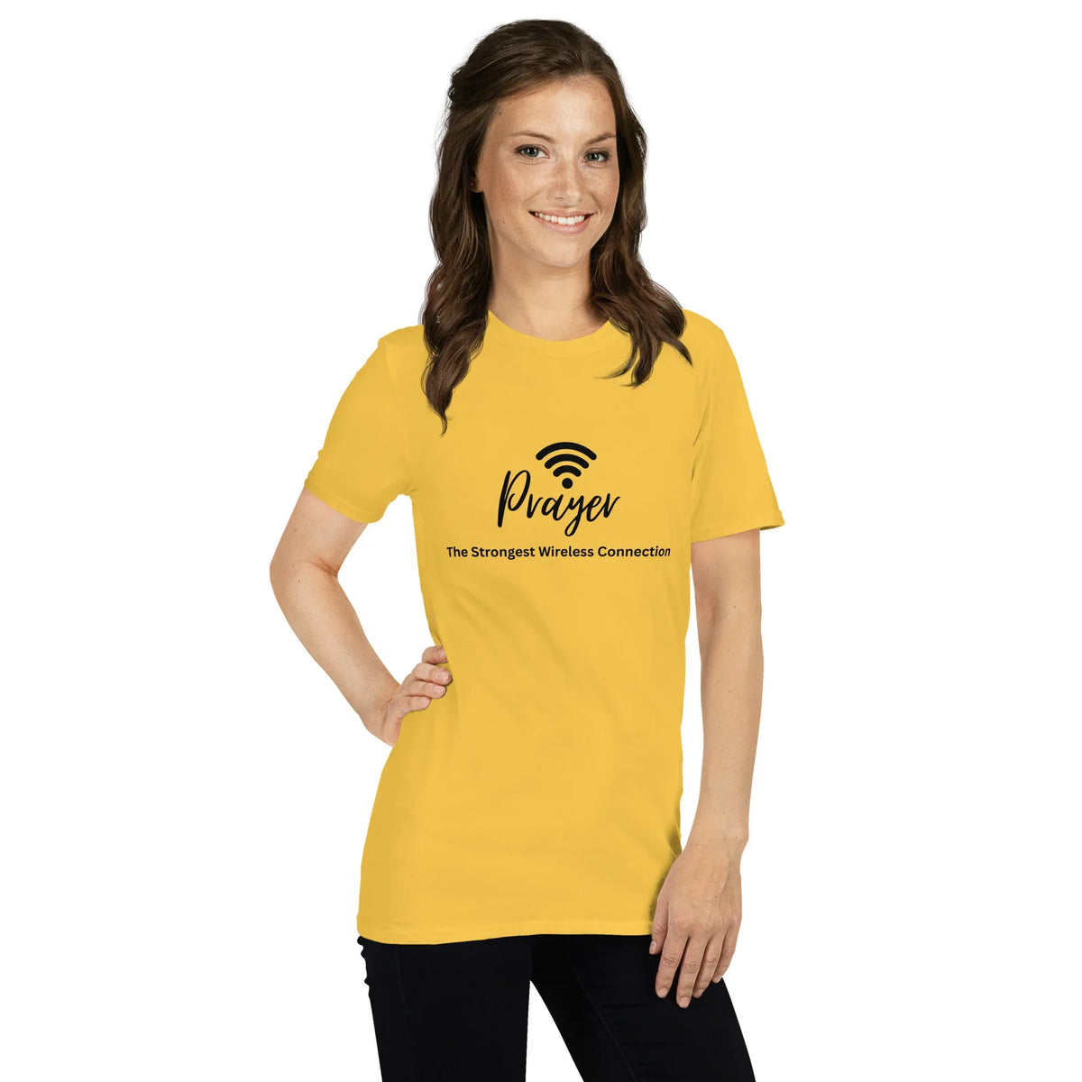 WiFi Prayer Unisex T-Shirt - God Cloth