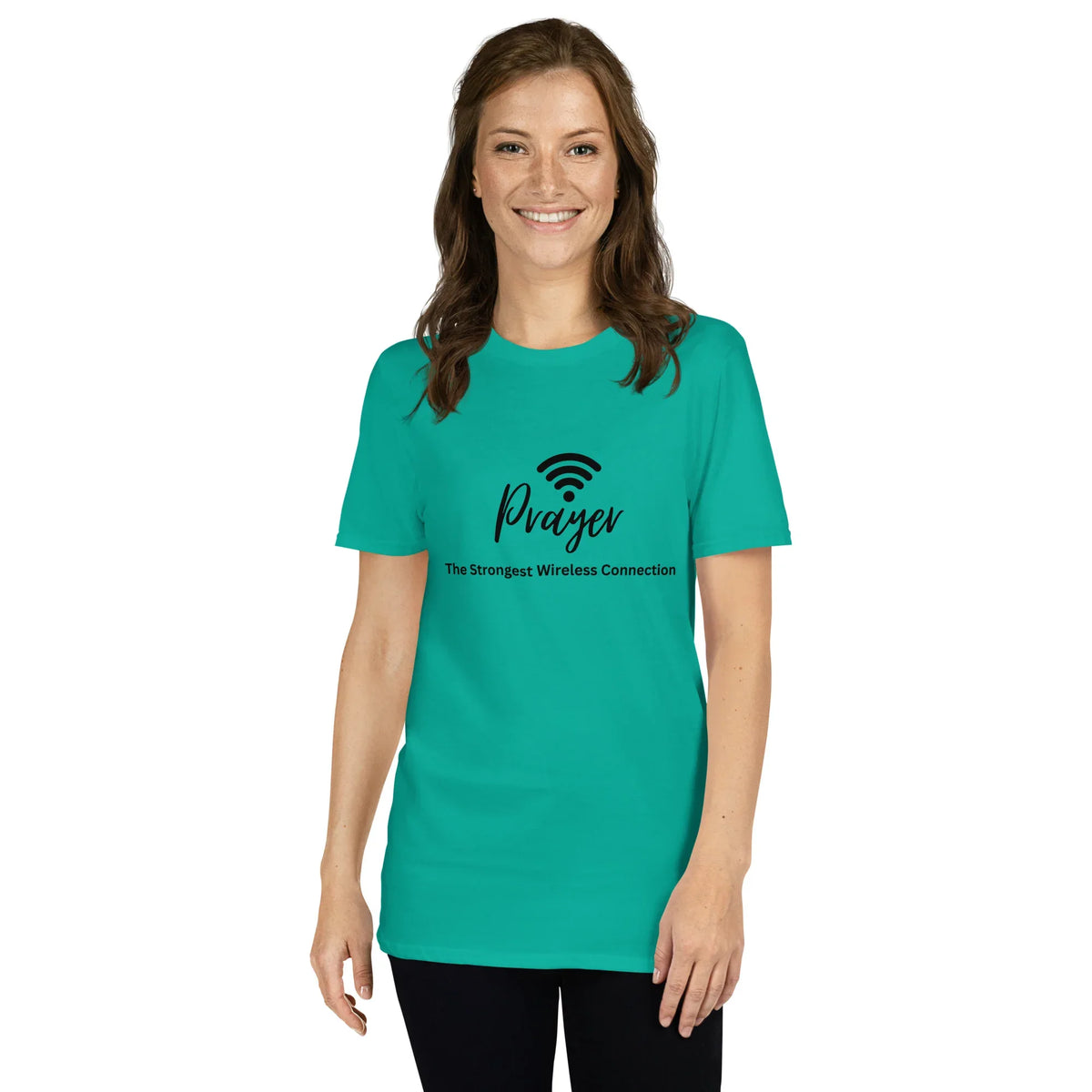 WiFi Prayer Unisex T-Shirt - God Cloth