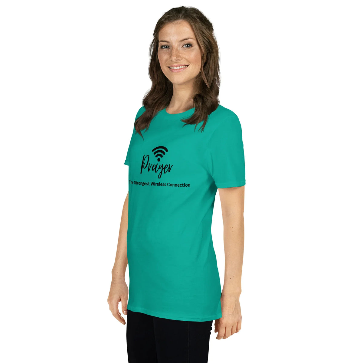 WiFi Prayer Unisex T-Shirt - God Cloth
