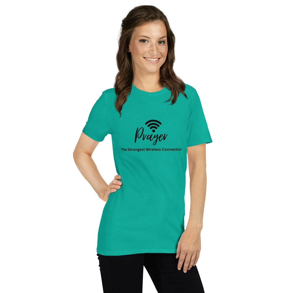 WiFi Prayer Unisex T-Shirt - God Cloth