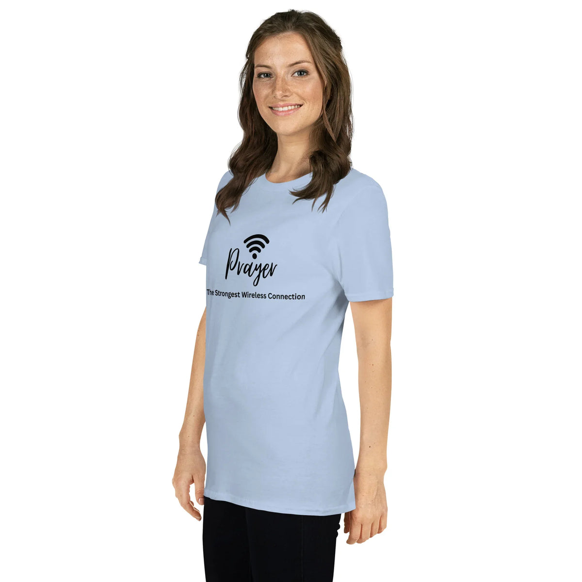 WiFi Prayer Unisex T-Shirt - God Cloth