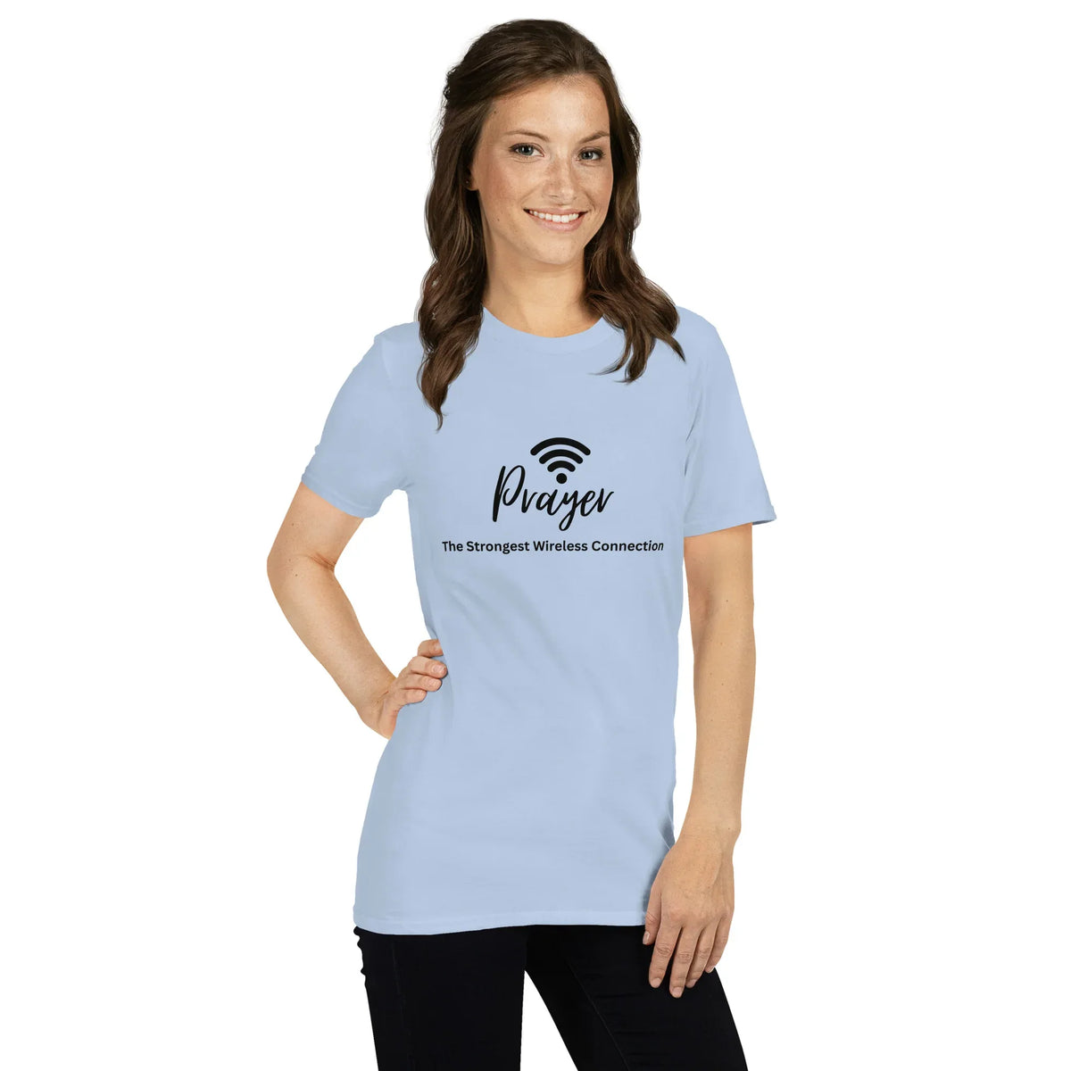 WiFi Prayer Unisex T-Shirt - God Cloth