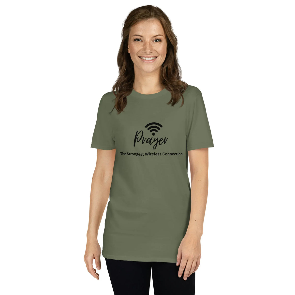 WiFi Prayer Unisex T-Shirt - God Cloth