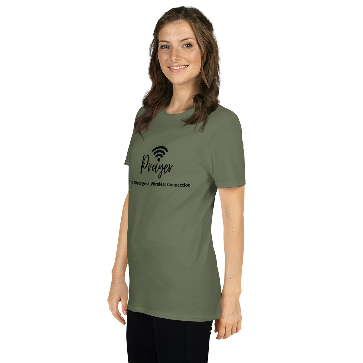 WiFi Prayer Unisex T-Shirt - God Cloth