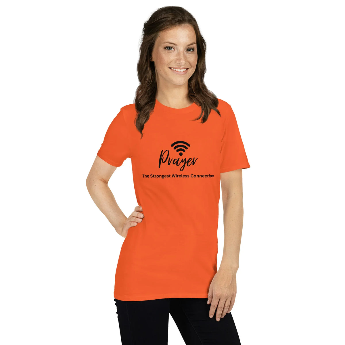 WiFi Prayer Unisex T-Shirt - God Cloth