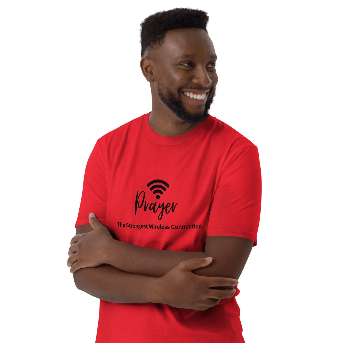 WiFi Prayer Unisex T-Shirt - God Cloth