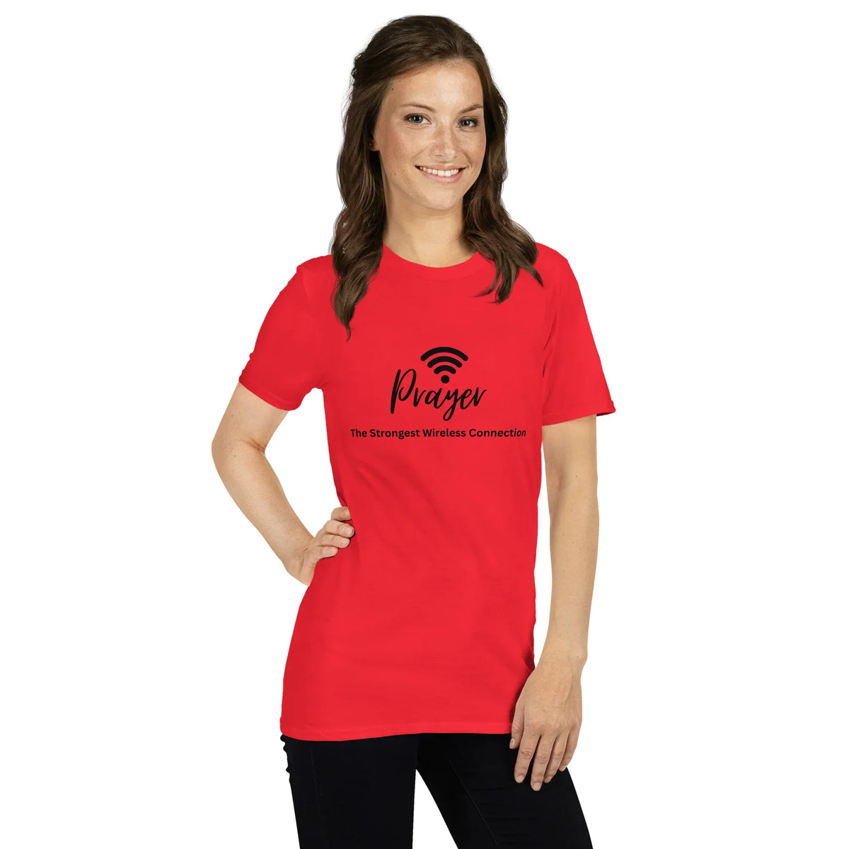 WiFi Prayer Unisex T-Shirt - God Cloth