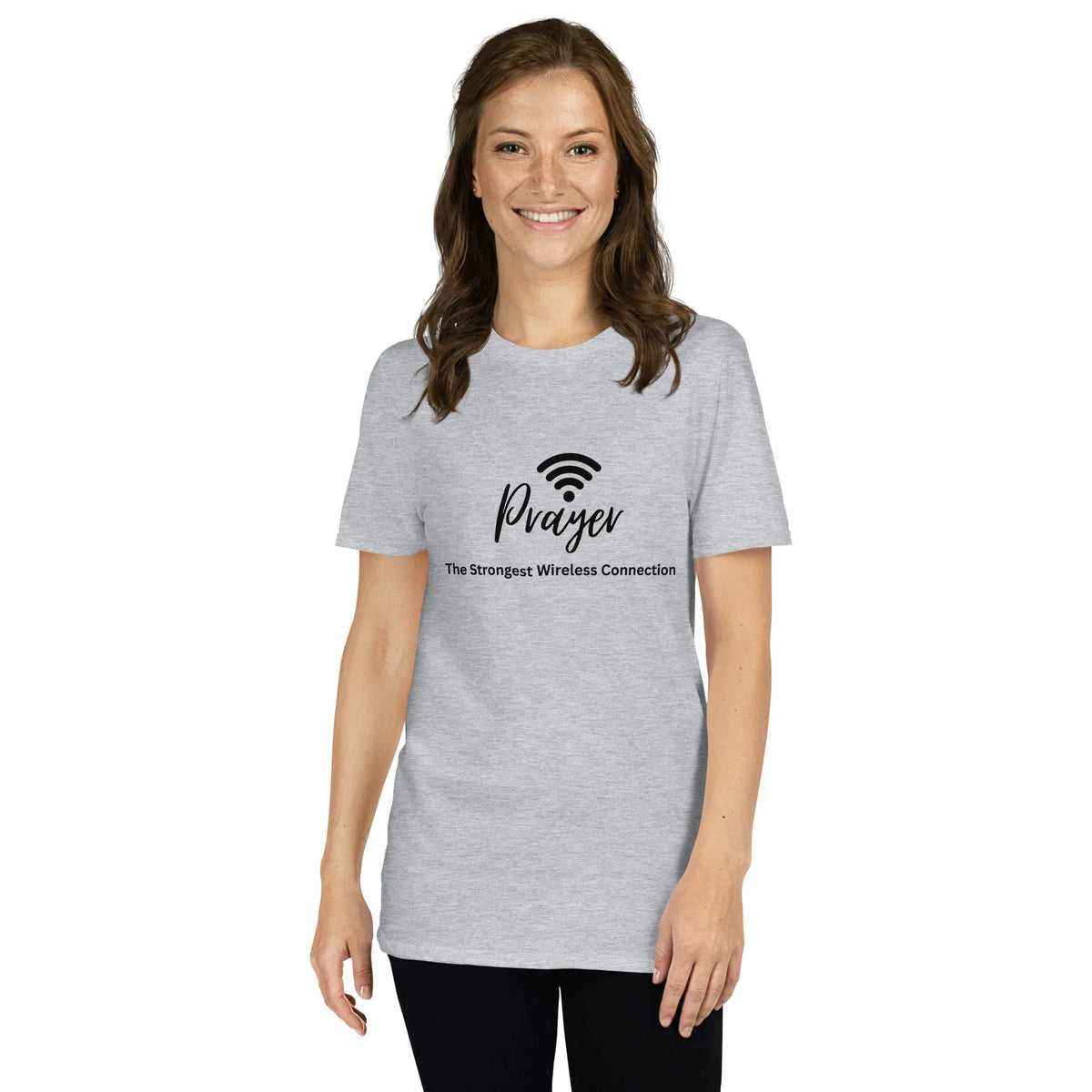 WiFi Prayer Unisex T-Shirt - God Cloth