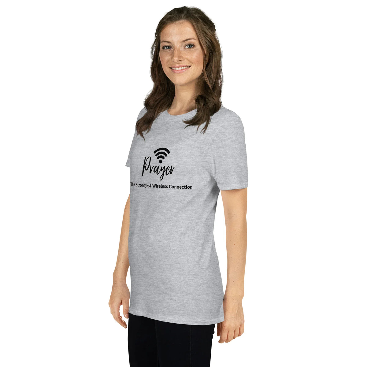 WiFi Prayer Unisex T-Shirt - God Cloth
