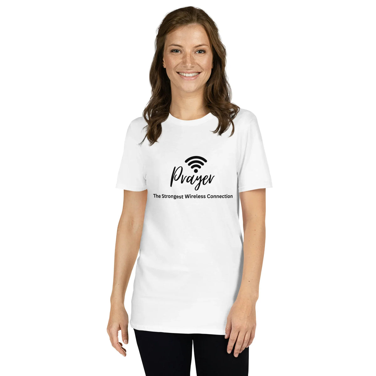 WiFi Prayer Unisex T-Shirt - God Cloth