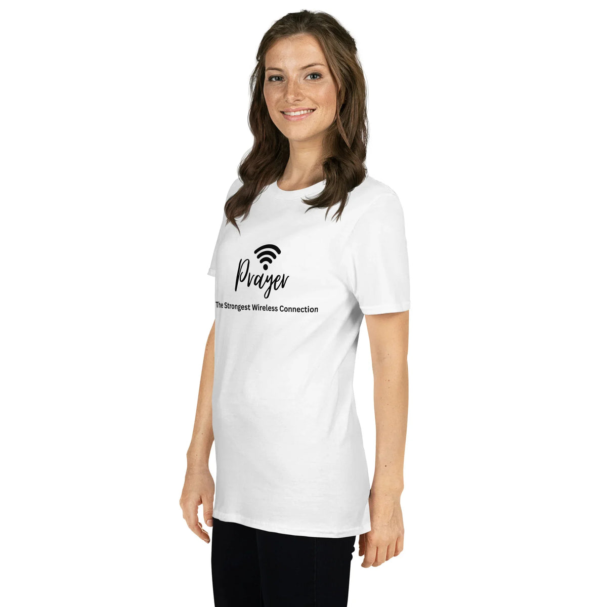 WiFi Prayer Unisex T-Shirt - God Cloth