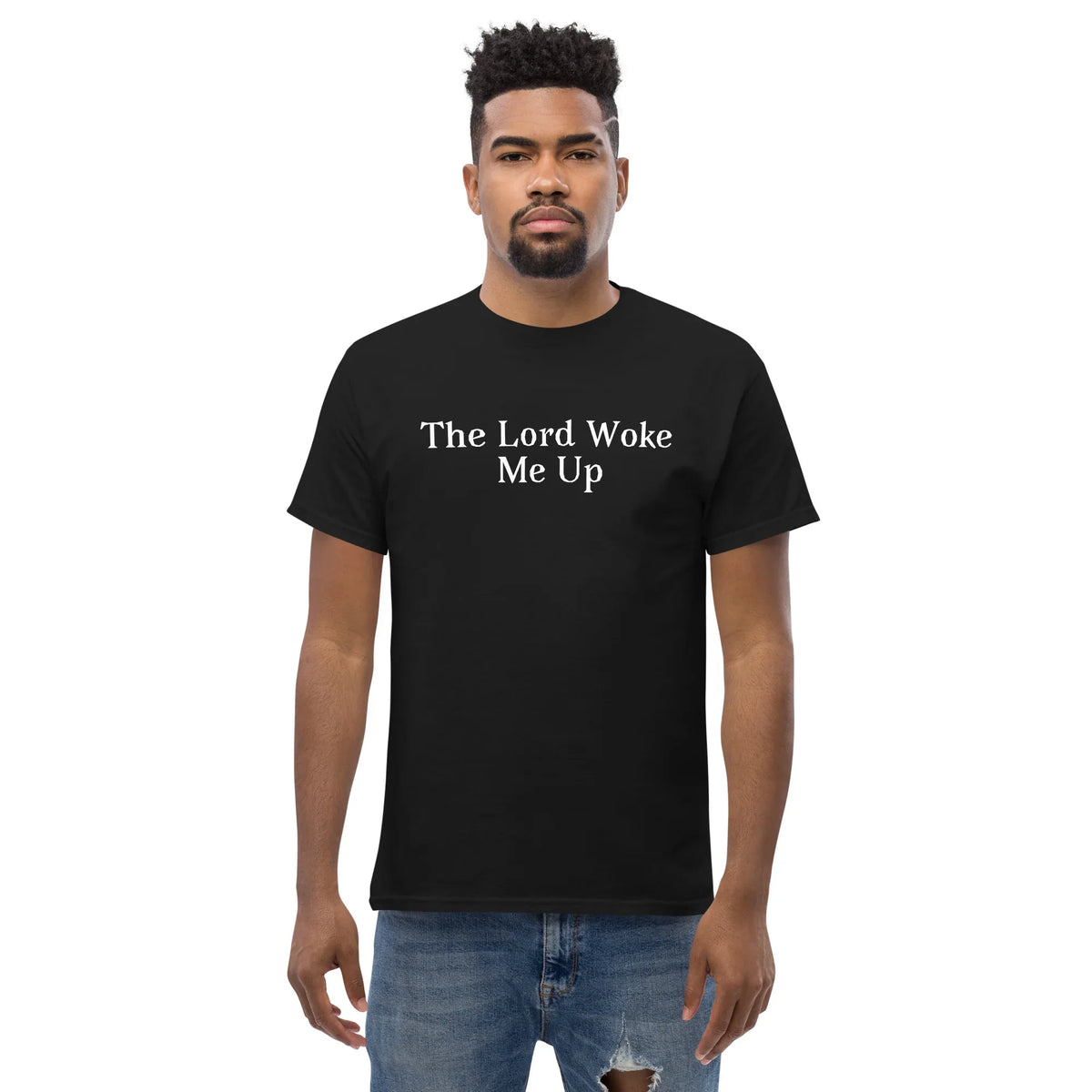 The Lord Woke Me Tee - God Cloth