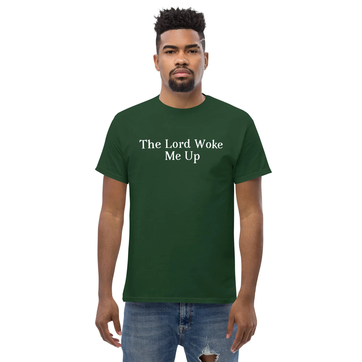 The Lord Woke Me Tee - God Cloth