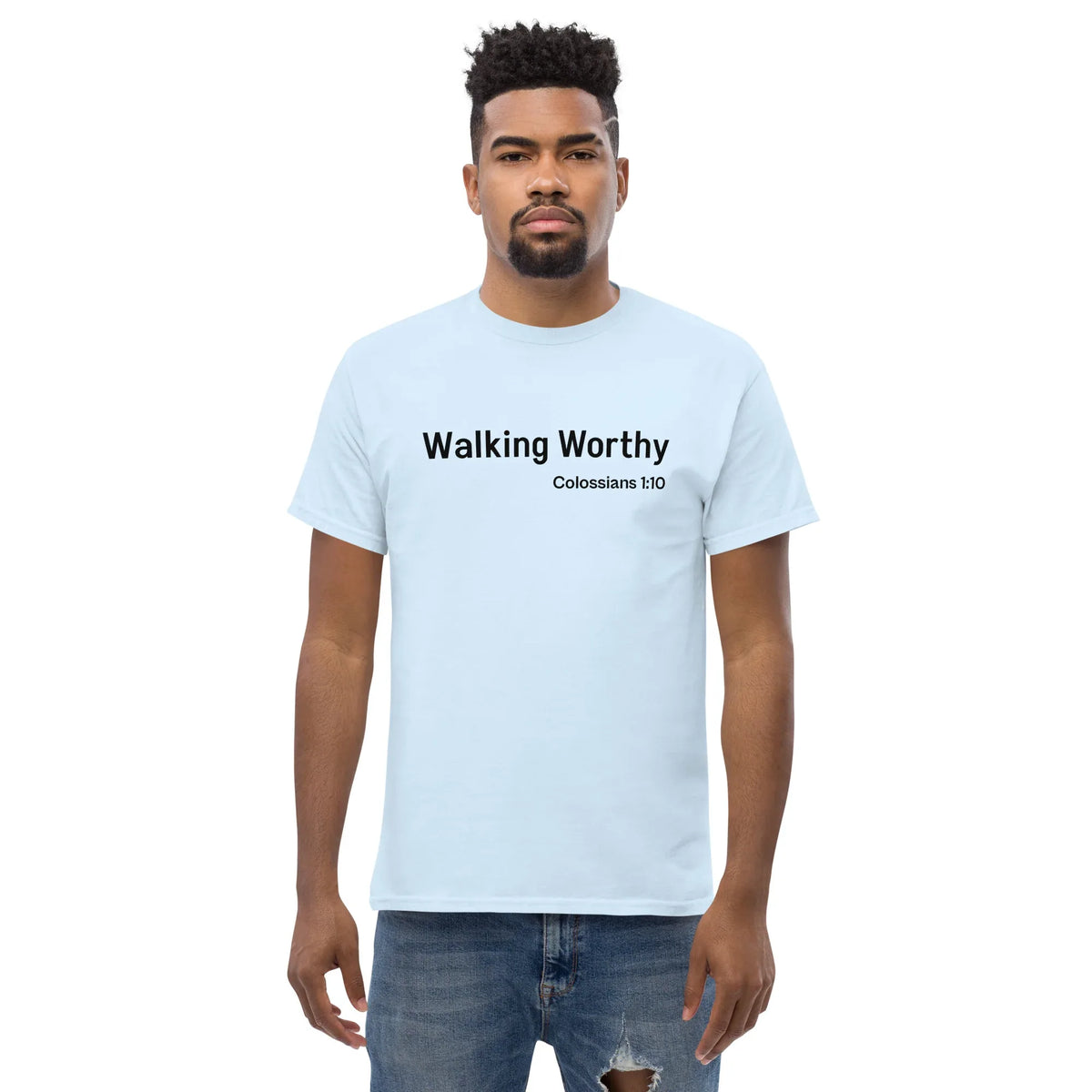Unisex Walking Worthy Tee - God Cloth