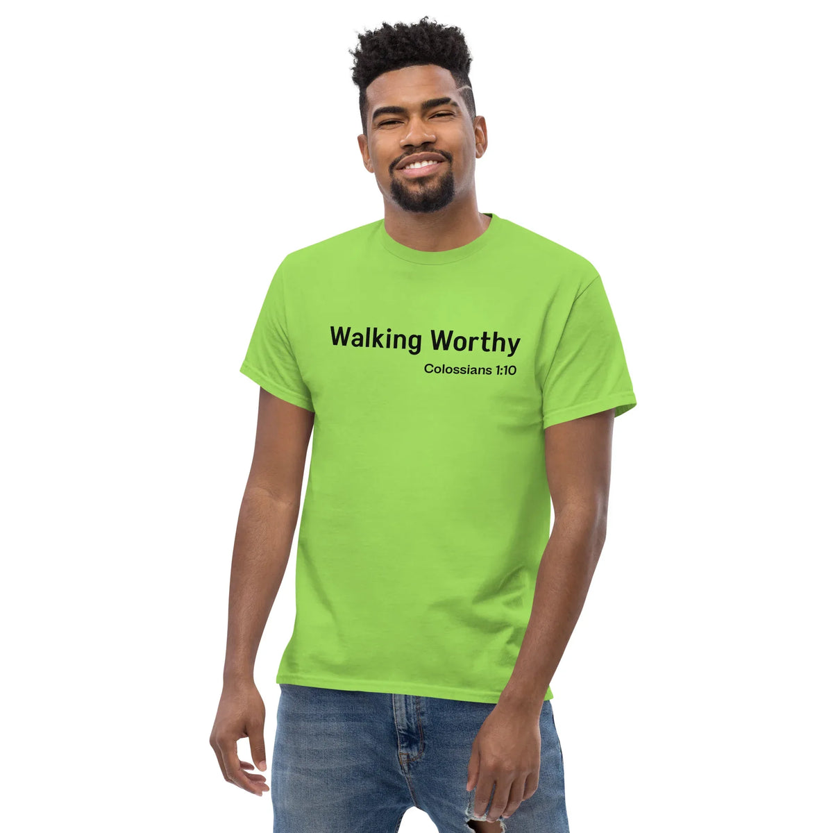 Unisex Walking Worthy Tee - God Cloth