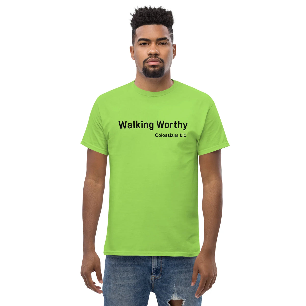 Unisex Walking Worthy Tee - God Cloth