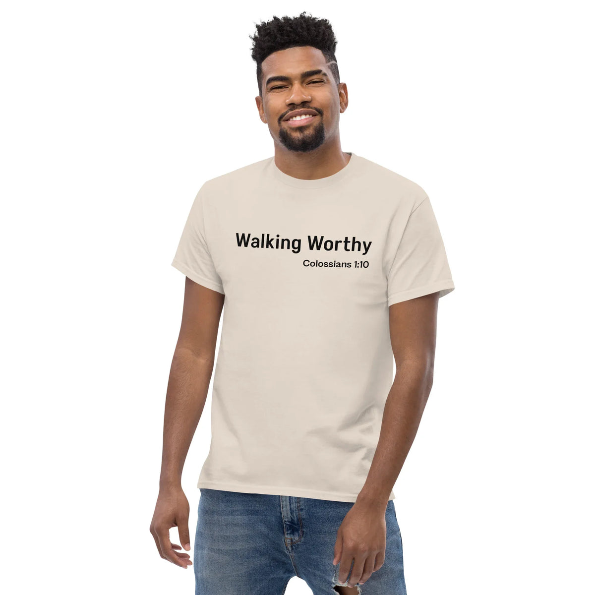 Unisex Walking Worthy Tee - God Cloth