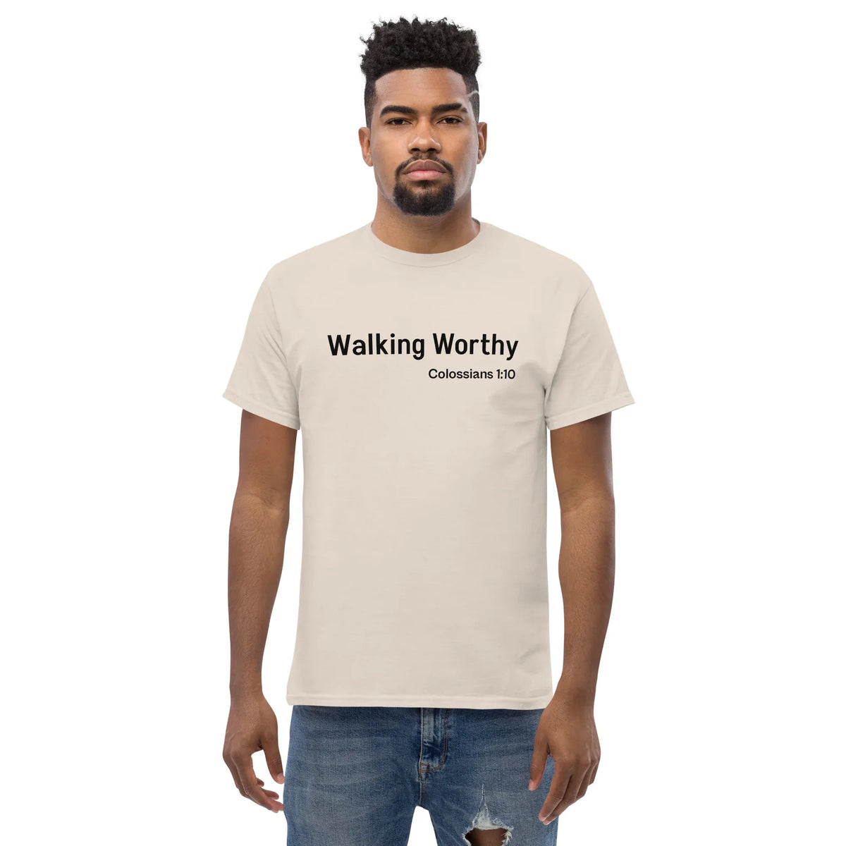 Unisex Walking Worthy Tee - God Cloth