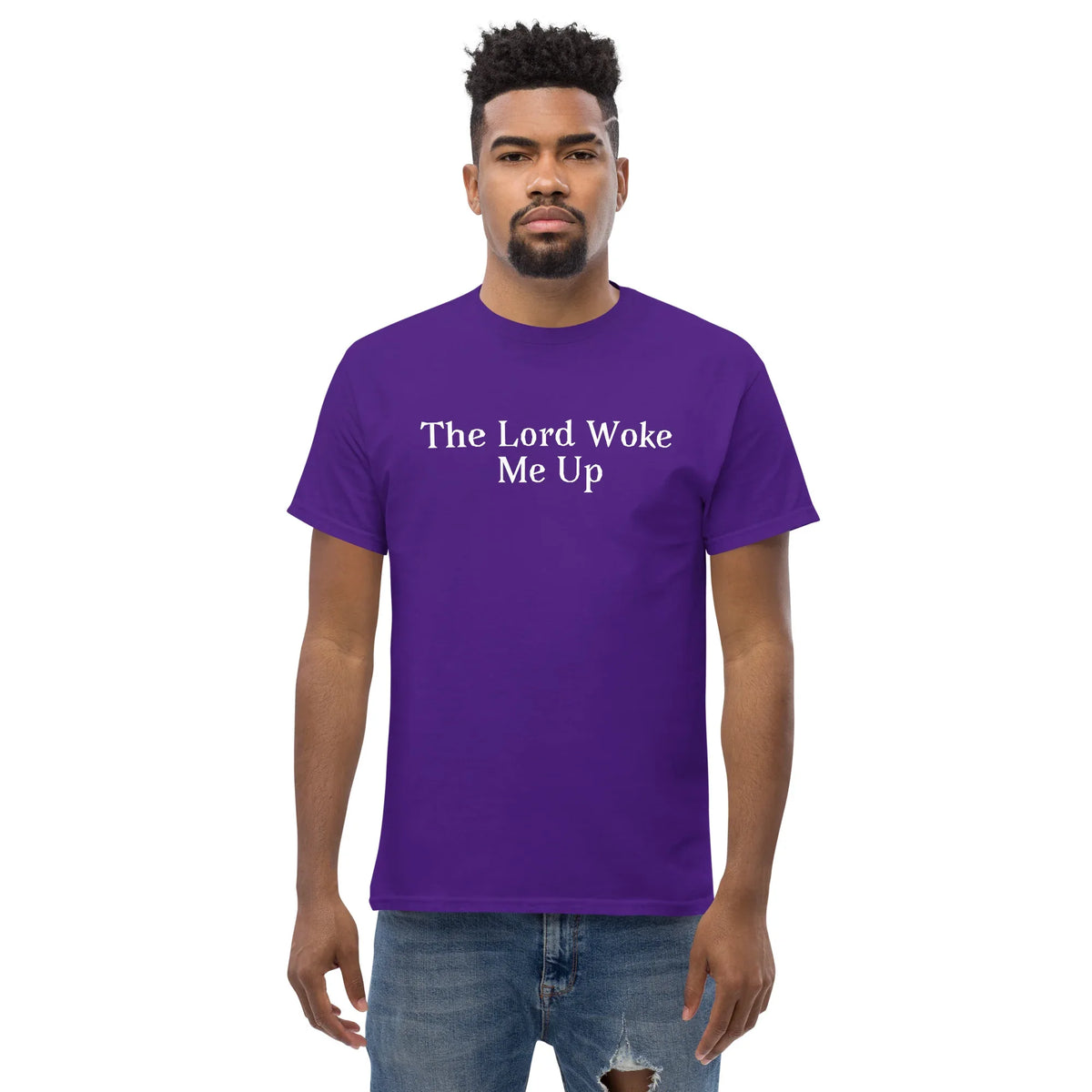 The Lord Woke Me Tee - God Cloth