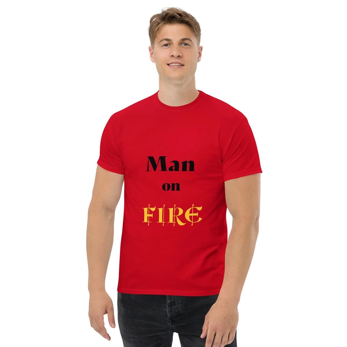 Man On Fire Tee - God Cloth