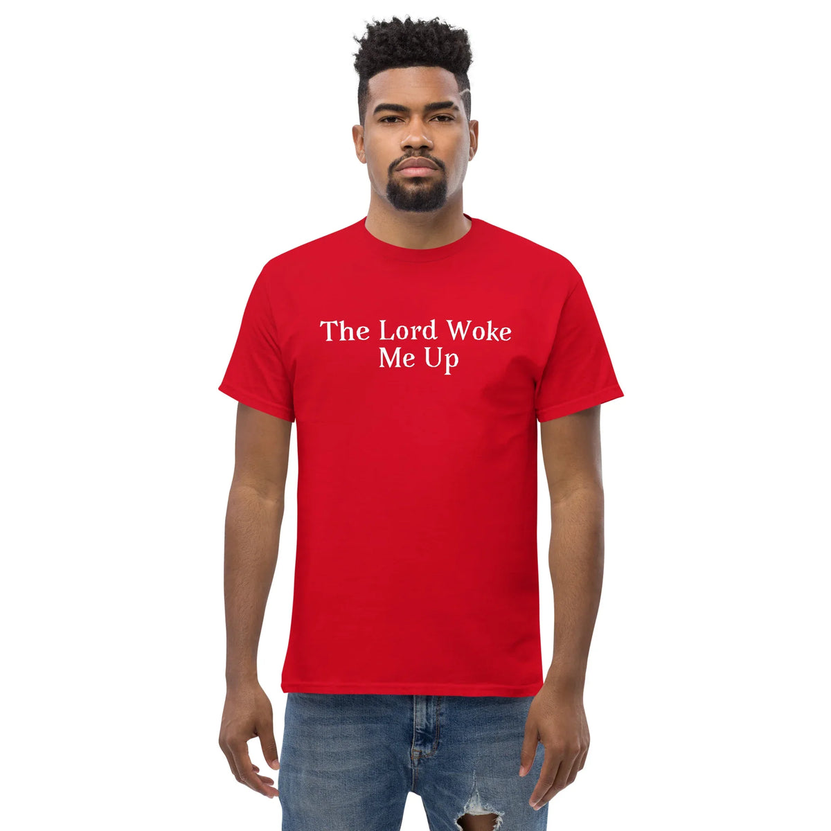The Lord Woke Me Tee - God Cloth
