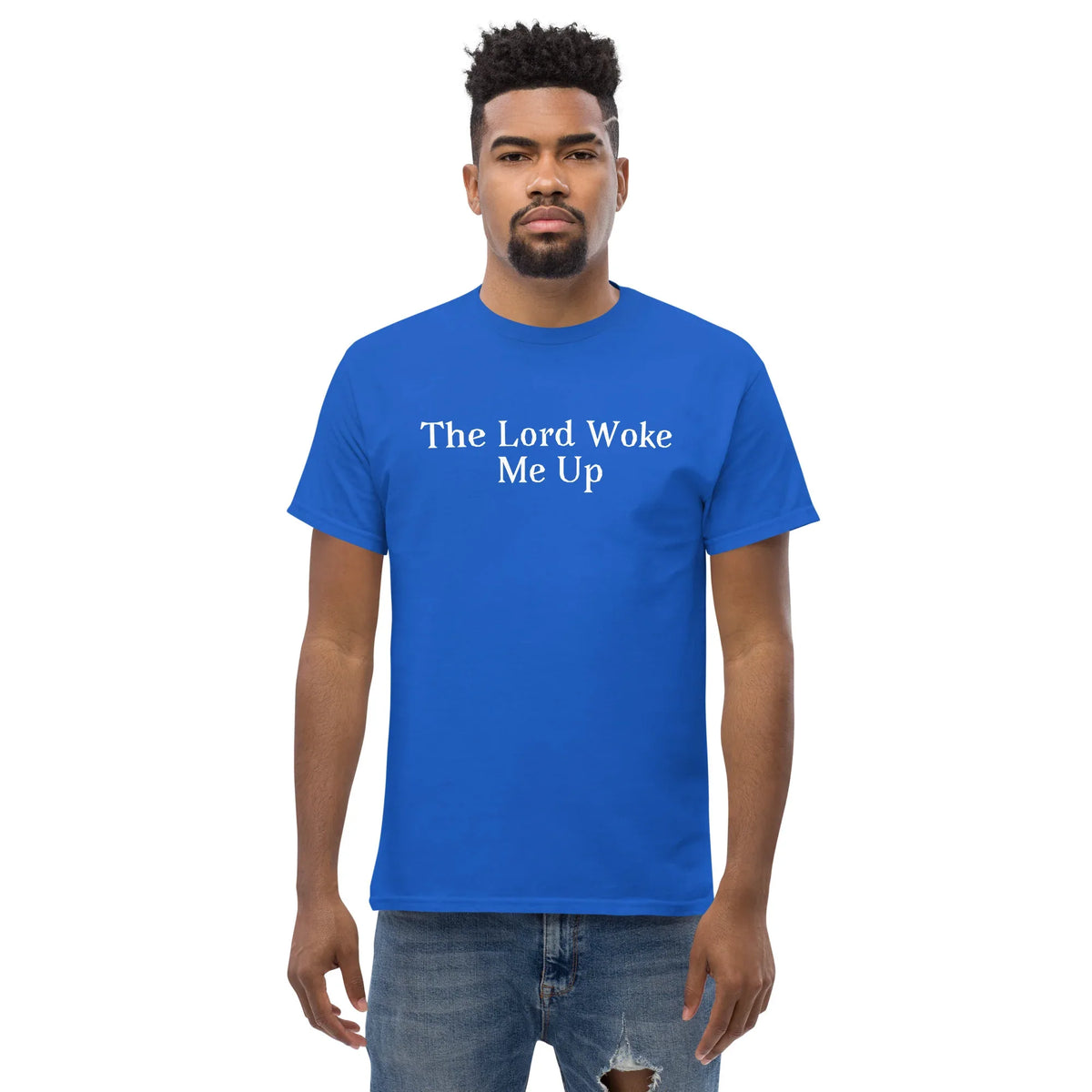 The Lord Woke Me Tee - God Cloth