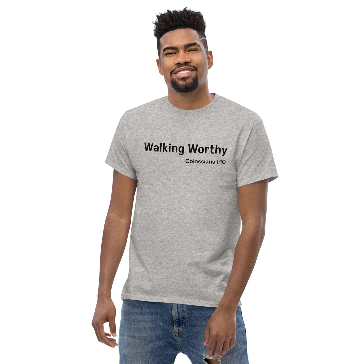 Unisex Walking Worthy Tee - God Cloth