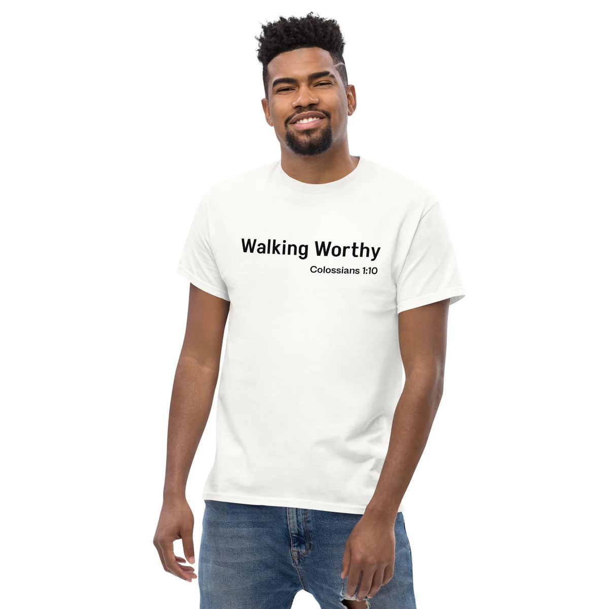 Unisex Walking Worthy Tee - God Cloth