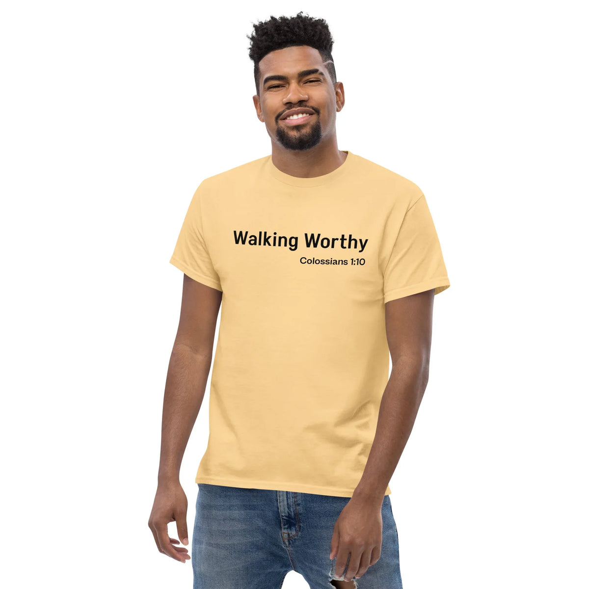 Unisex Walking Worthy Tee - God Cloth