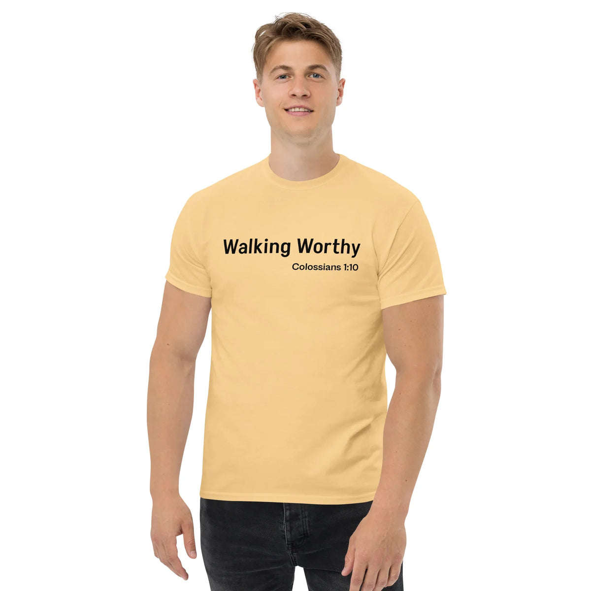 Unisex Walking Worthy Tee - God Cloth