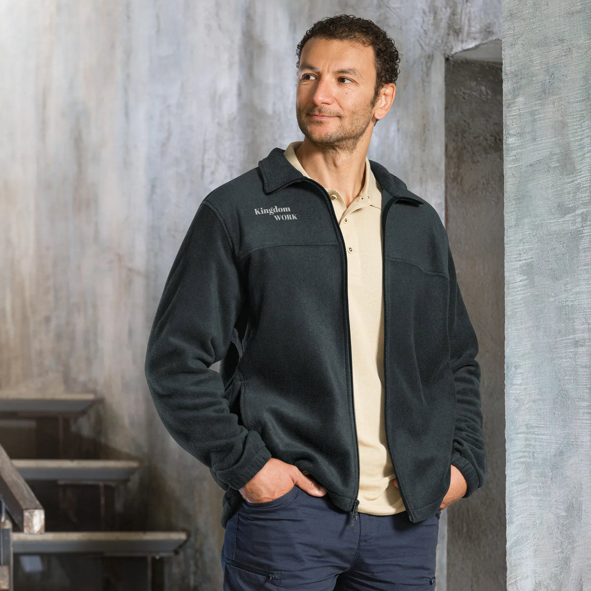 Kingdom Work Fleece Jacket - God Cloth