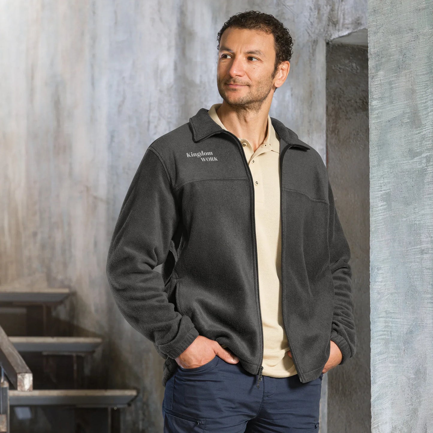 Kingdom Work Fleece Jacket - God Cloth