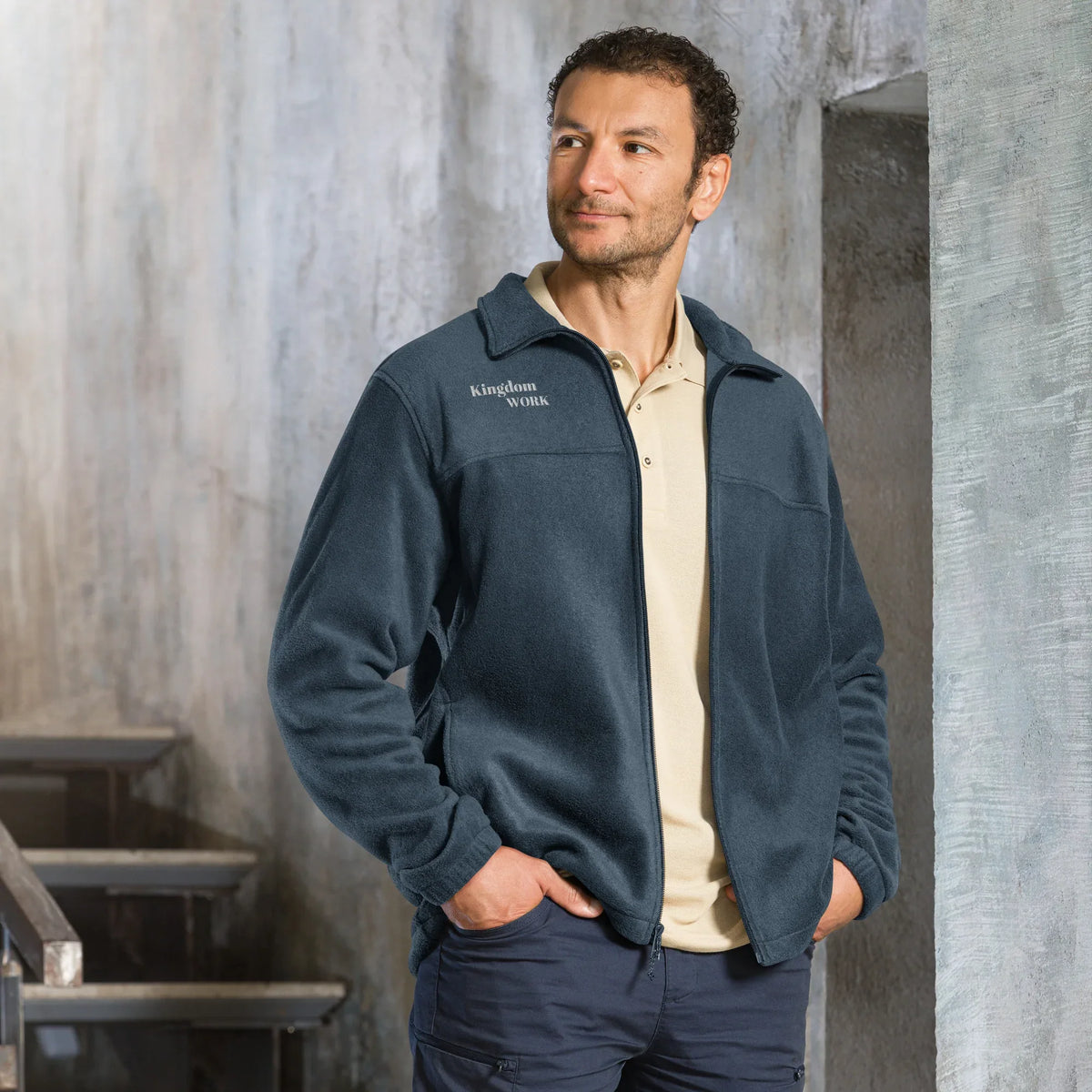 Kingdom Work Fleece Jacket - God Cloth