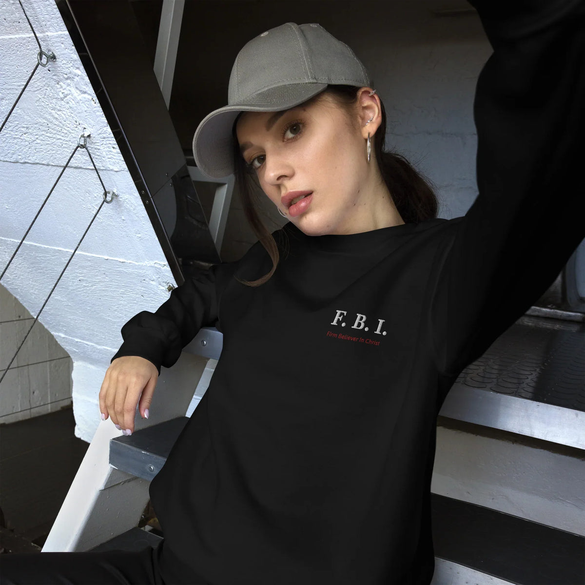 Unisex FBI Sweatshirt - God Cloth