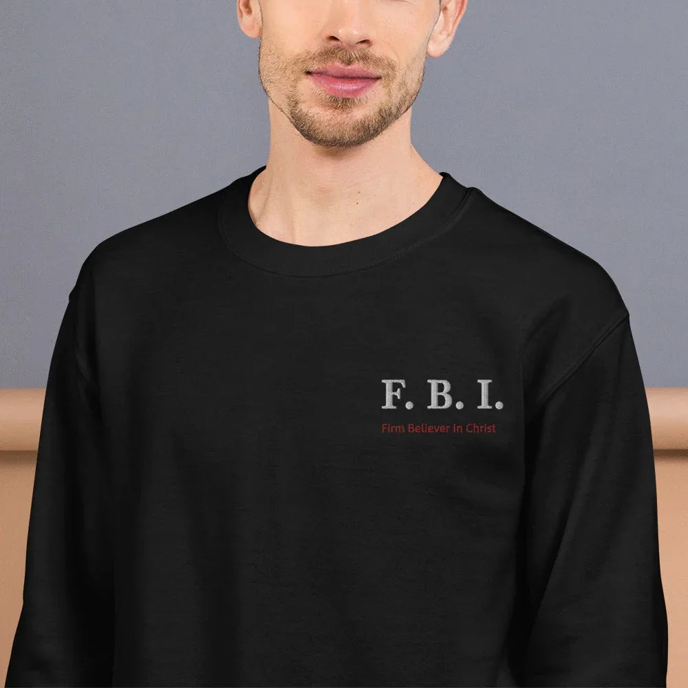 Unisex FBI Sweatshirt - God Cloth
