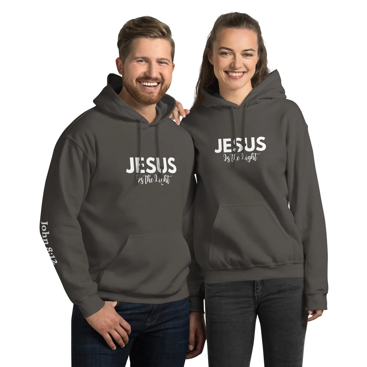 Unisex Jesus is the Light Hoodie - God Cloth