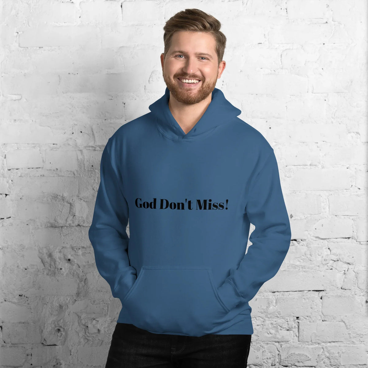God Don't Miss Unisex Hoodie - God Cloth