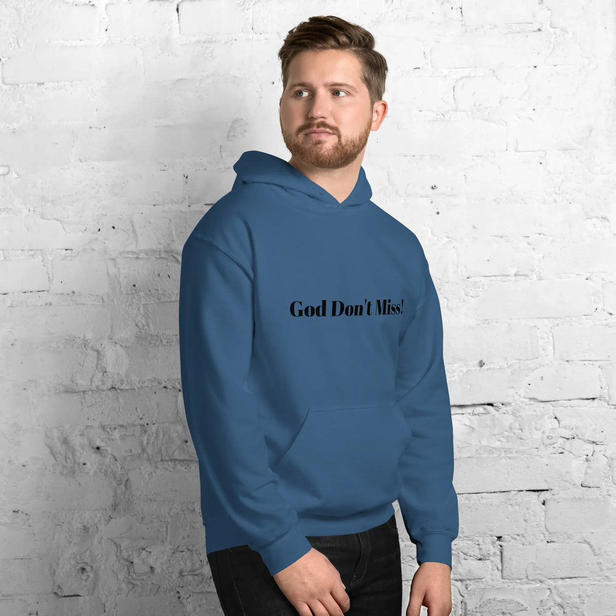 God Don't Miss Unisex Hoodie - God Cloth