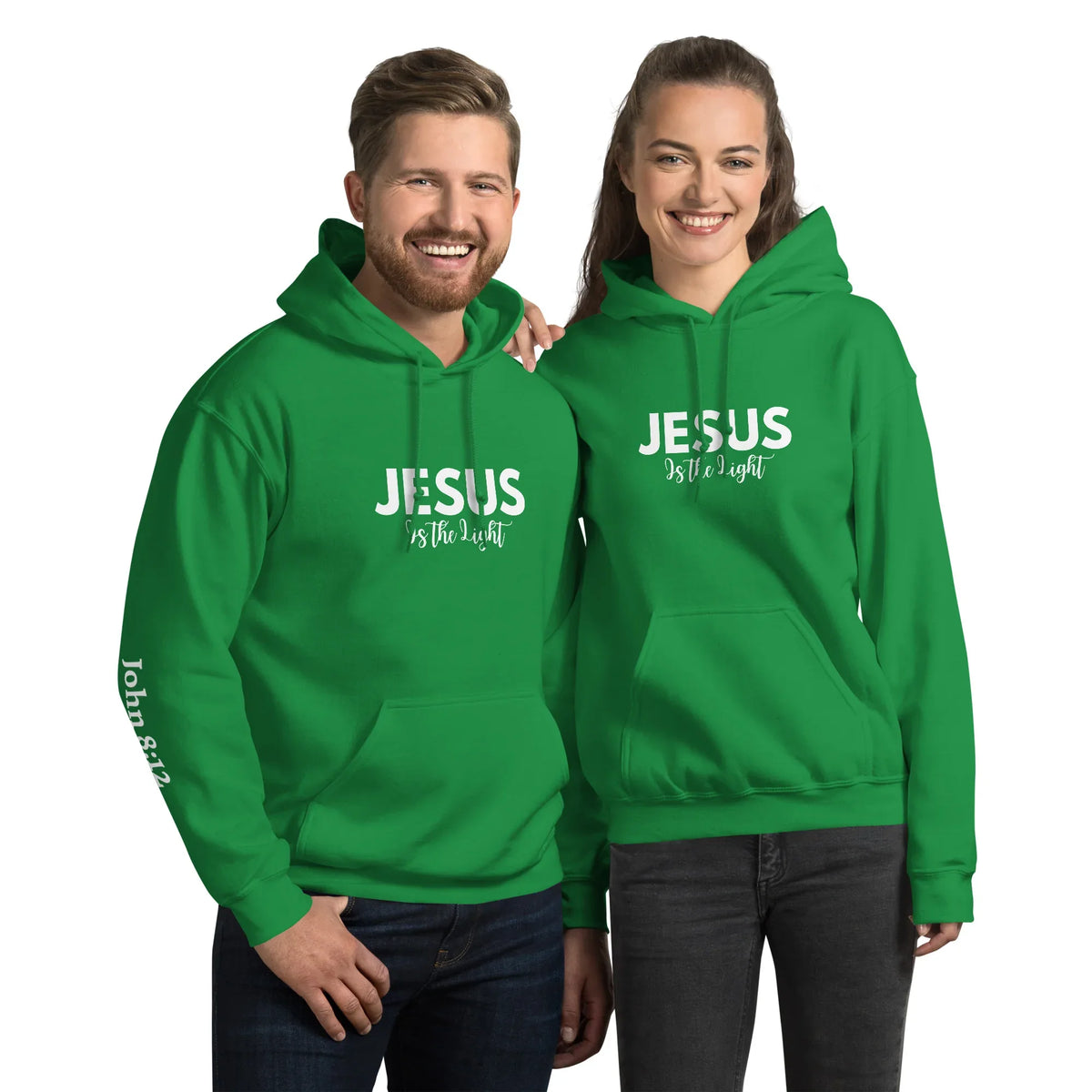 Unisex Jesus is the Light Hoodie - God Cloth