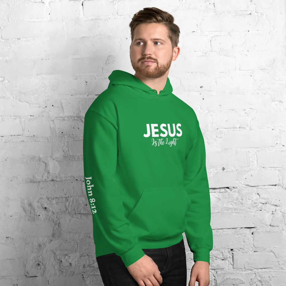 Unisex Jesus is the Light Hoodie - God Cloth