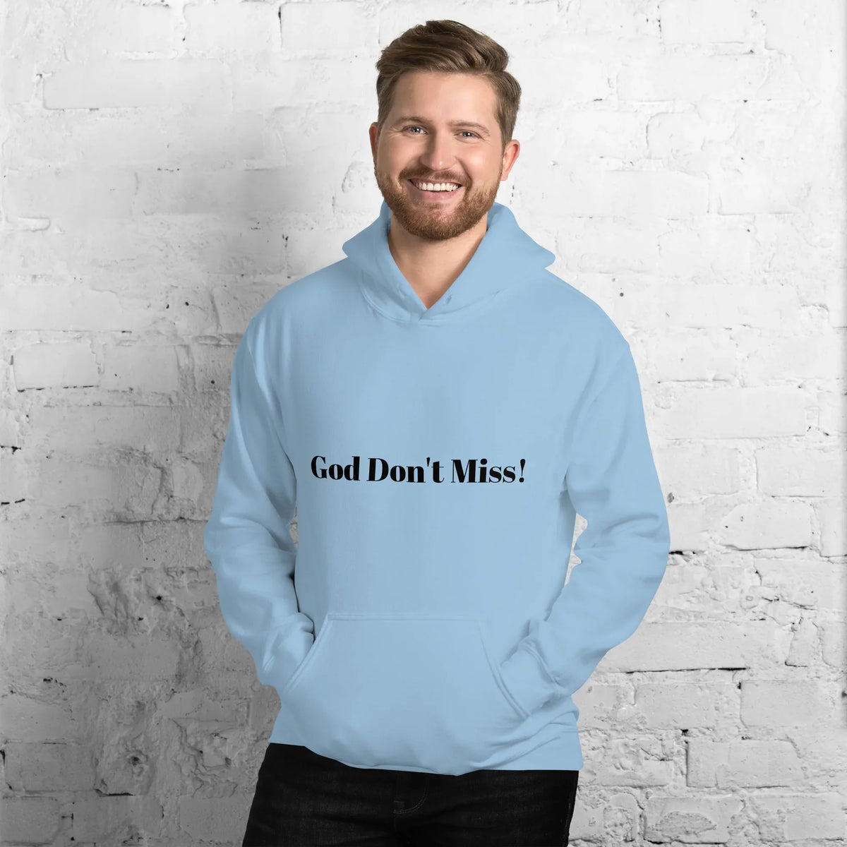 God Don't Miss Unisex Hoodie - God Cloth