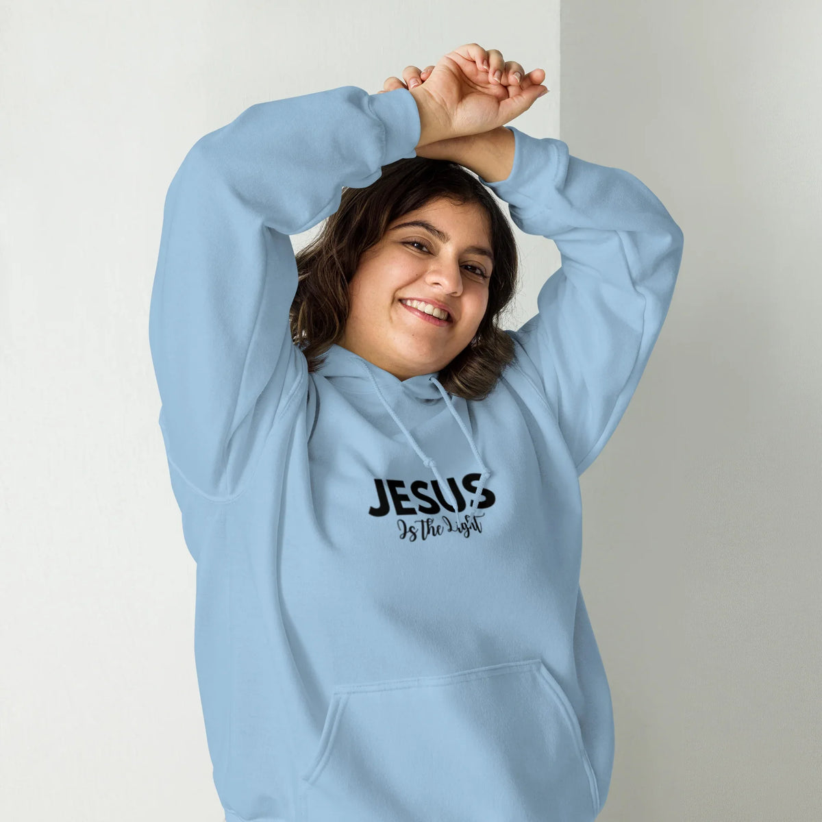 Jesus Light Unisex Hoodie - God Cloth
