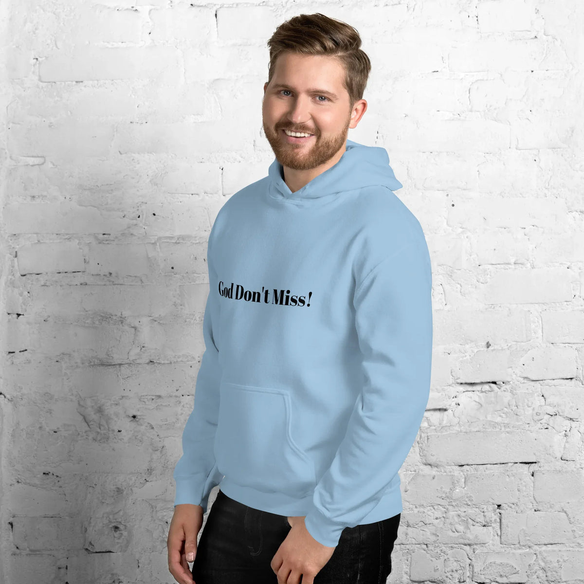 God Don't Miss Unisex Hoodie - God Cloth