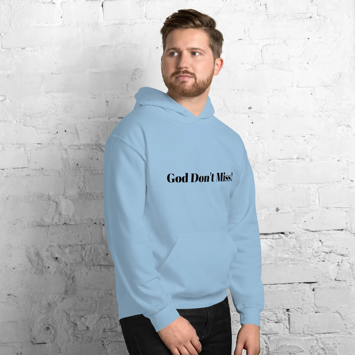God Don't Miss Unisex Hoodie - God Cloth